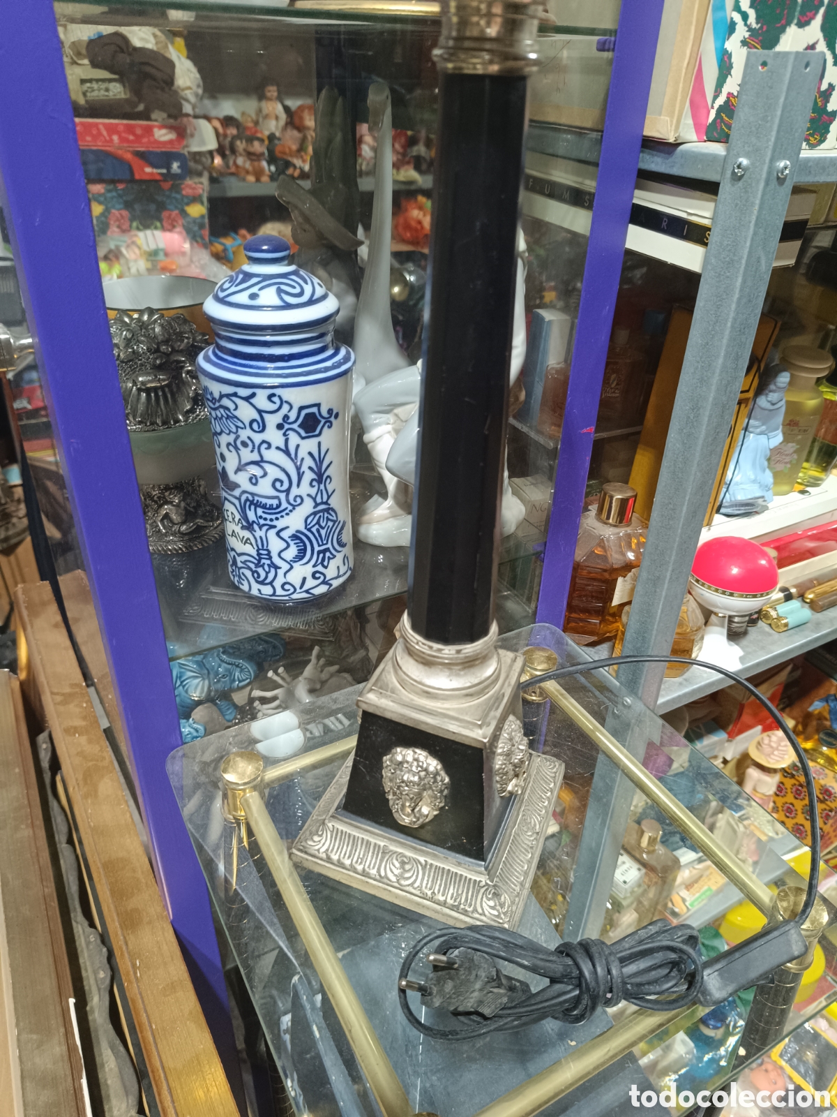 Antig&uuml;edades: Lampara de sobremesa Art deco - Foto 3