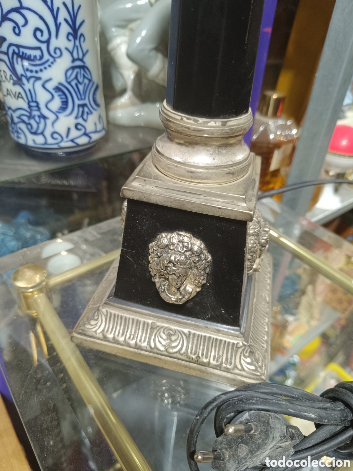 Antig&uuml;edades: Lampara de sobremesa Art deco - Foto 4
