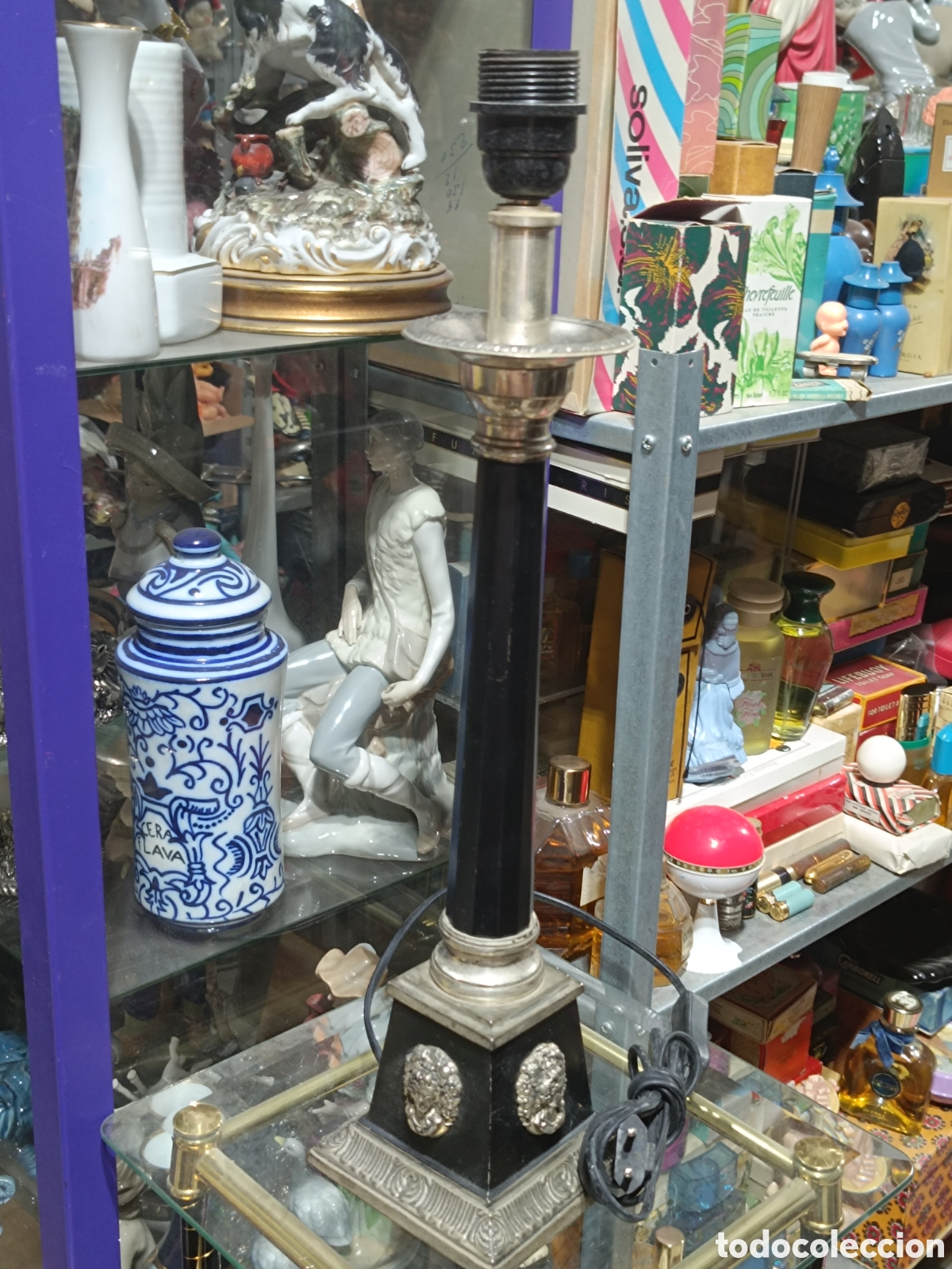 Antig&uuml;edades: Lampara de sobremesa Art deco - Foto 7
