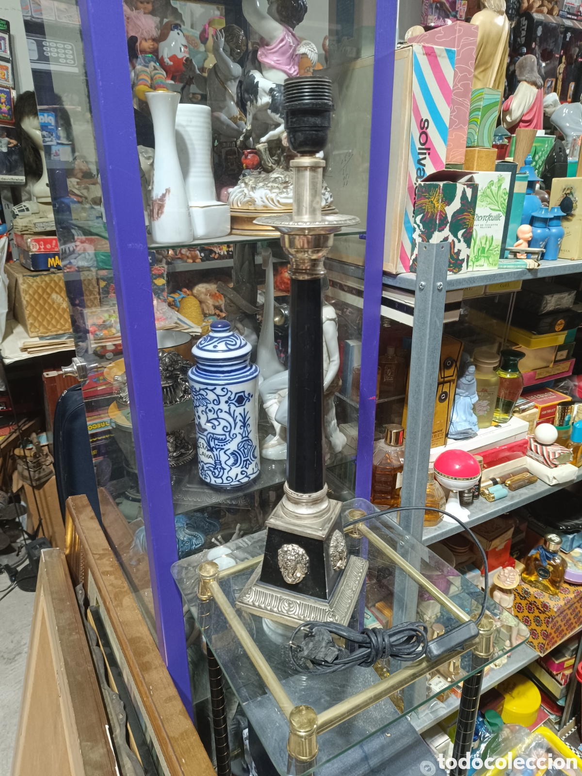 Antig&uuml;edades: Lampara de sobremesa Art deco - Foto 1