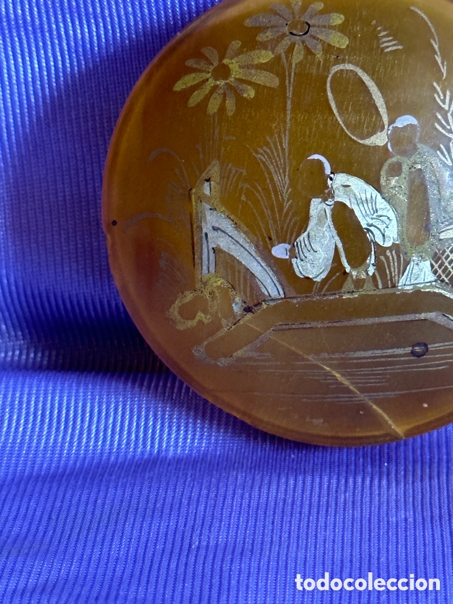 Antig&uuml;edades: Caja china no pl&aacute;stico - Foto 2
