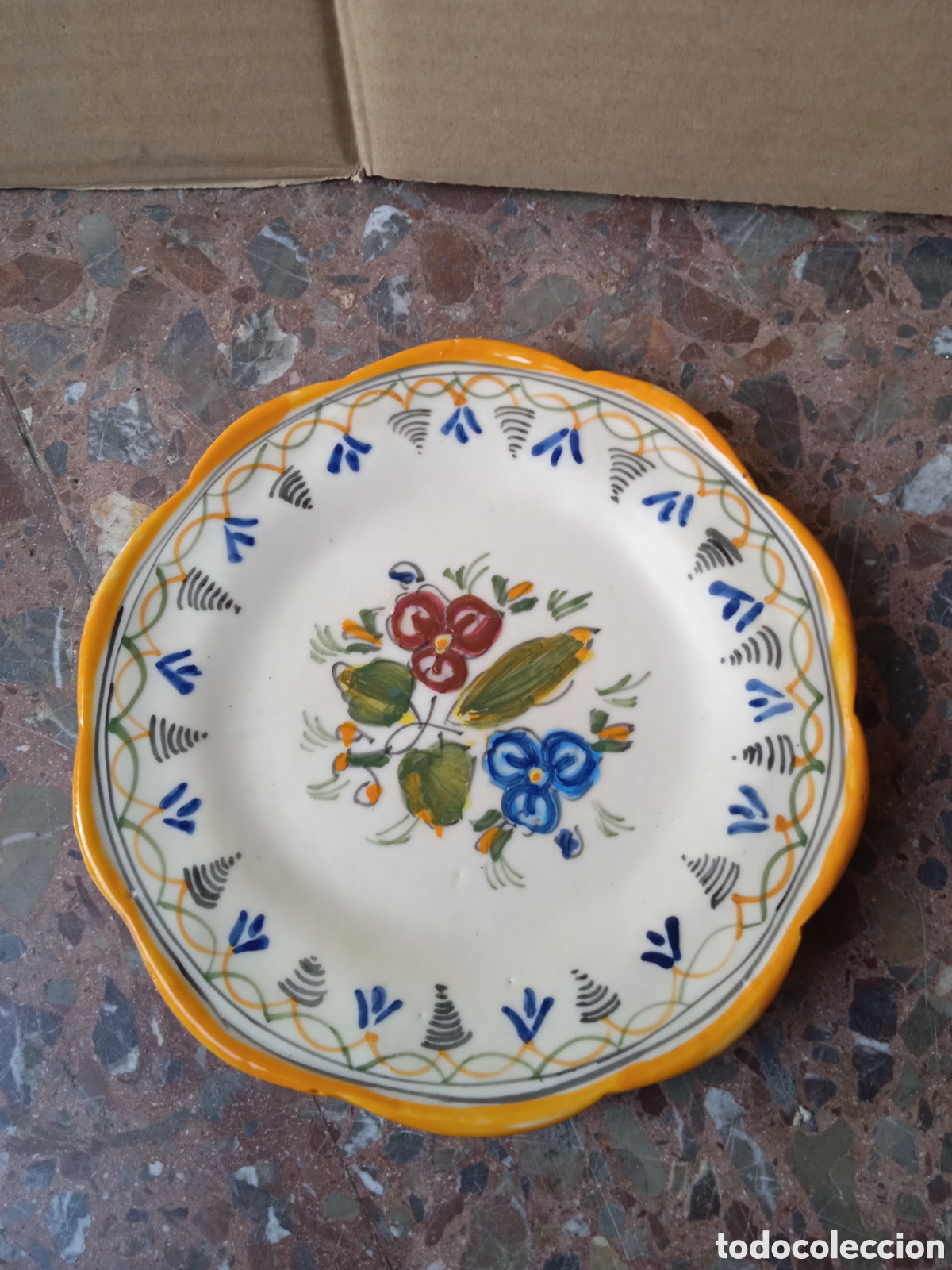 Antig&uuml;edades: Plato antiguo - Foto 1
