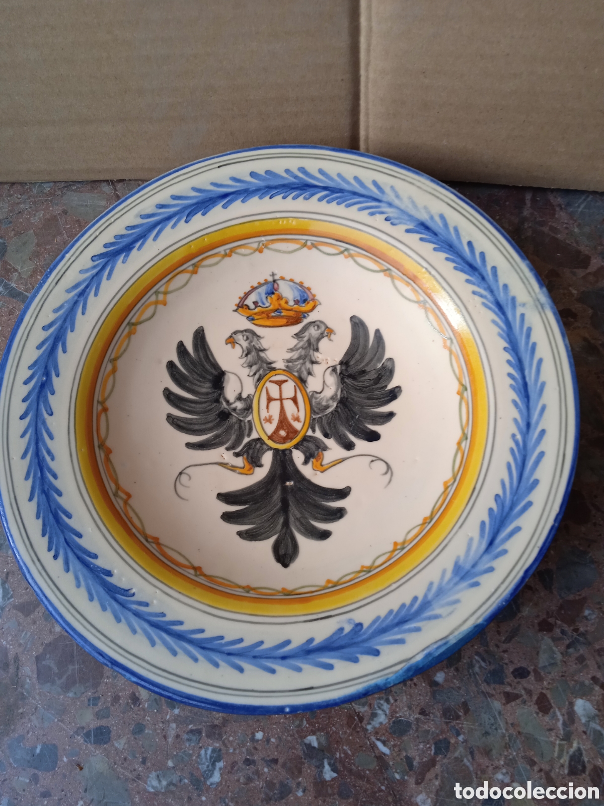 Antig&uuml;edades: Plato antiguo - Foto 1