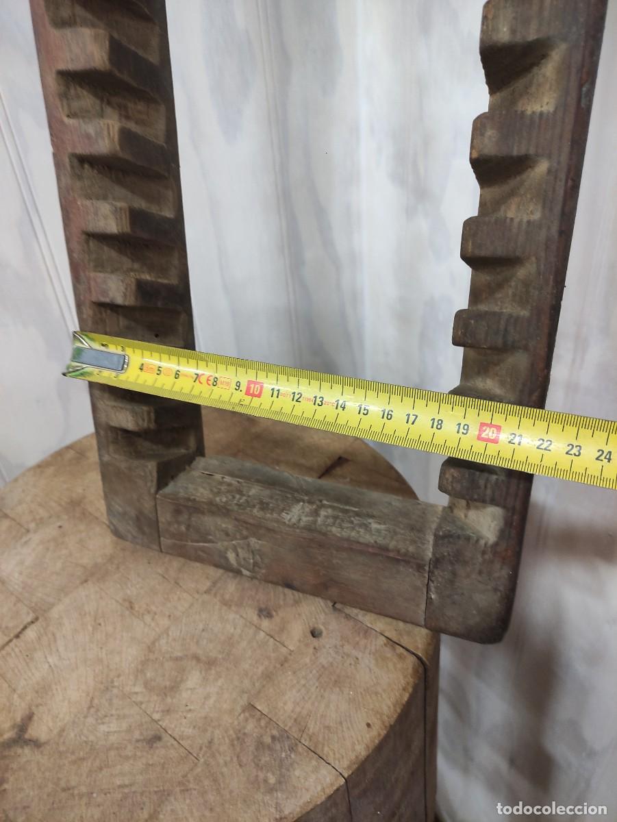 Antig&uuml;edades: Escurre platos madera - Foto 8