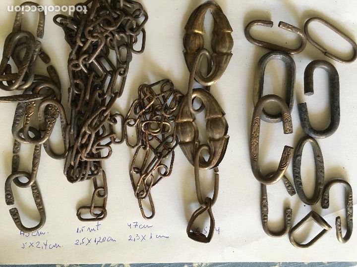 Antig&uuml;edades: Lampara, cadenas antiguas - Foto 7