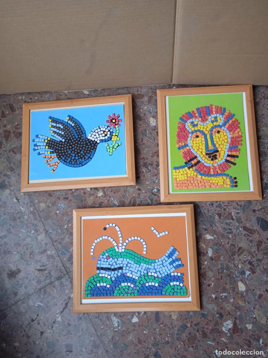 Antig&uuml;edades: Lote de 3 cuadros - Foto 1