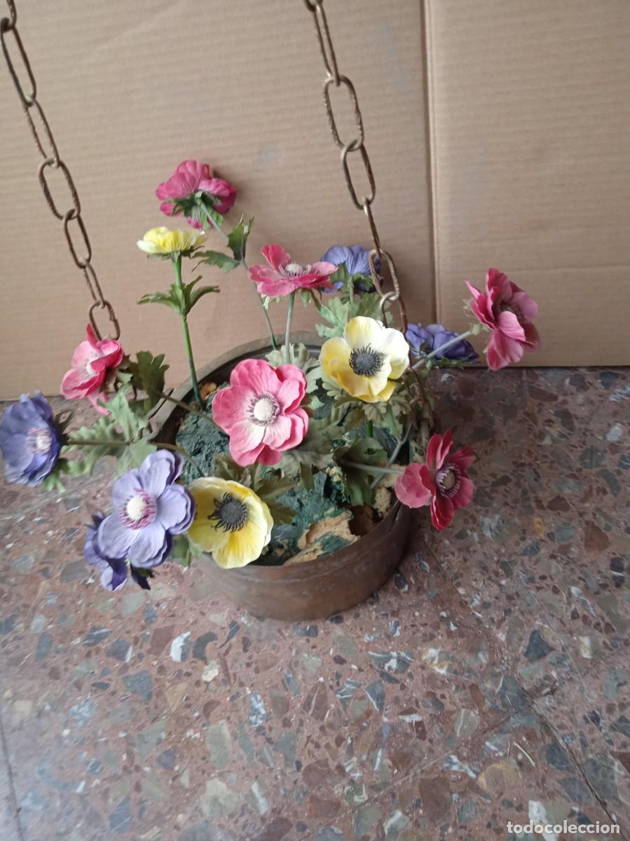 Antig&uuml;edades: Precioso jardinera en bronce - Foto 2