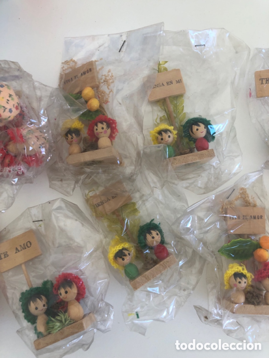 Antig&uuml;edades: Figuritas antiguas de madera - Foto 3