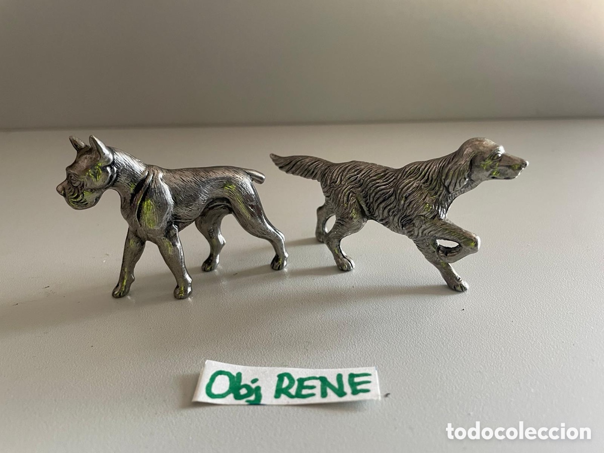 Antig&uuml;edades: Perros de metal antiguos - Foto 2