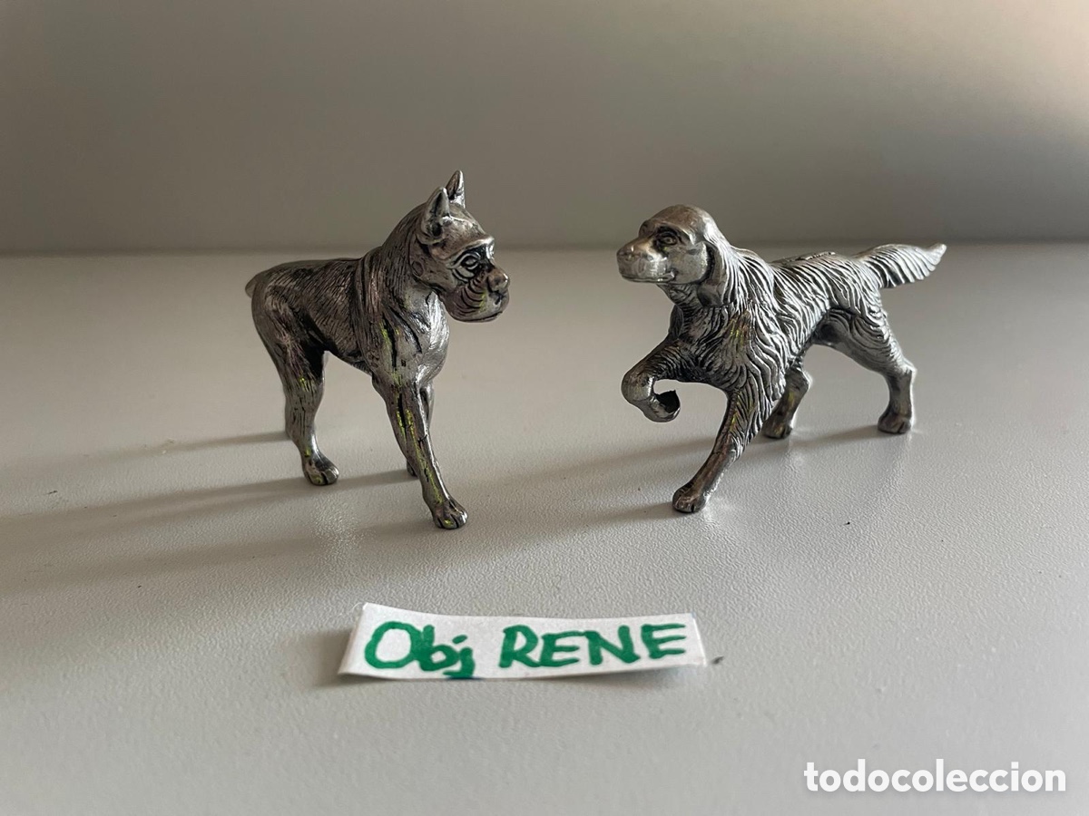 Antig&uuml;edades: Perros de metal antiguos - Foto 1