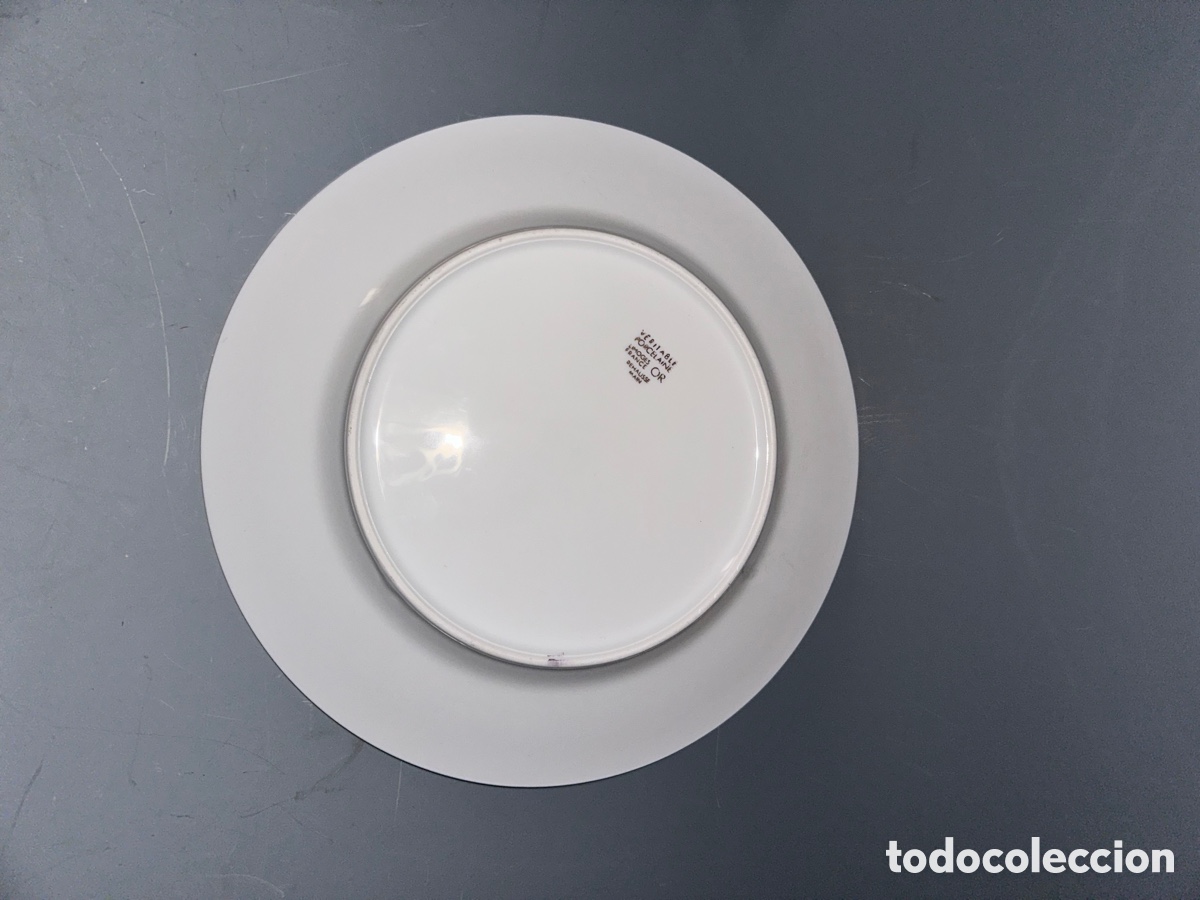 Antig&uuml;edades: PLATO DE PORCELANA - Foto 2
