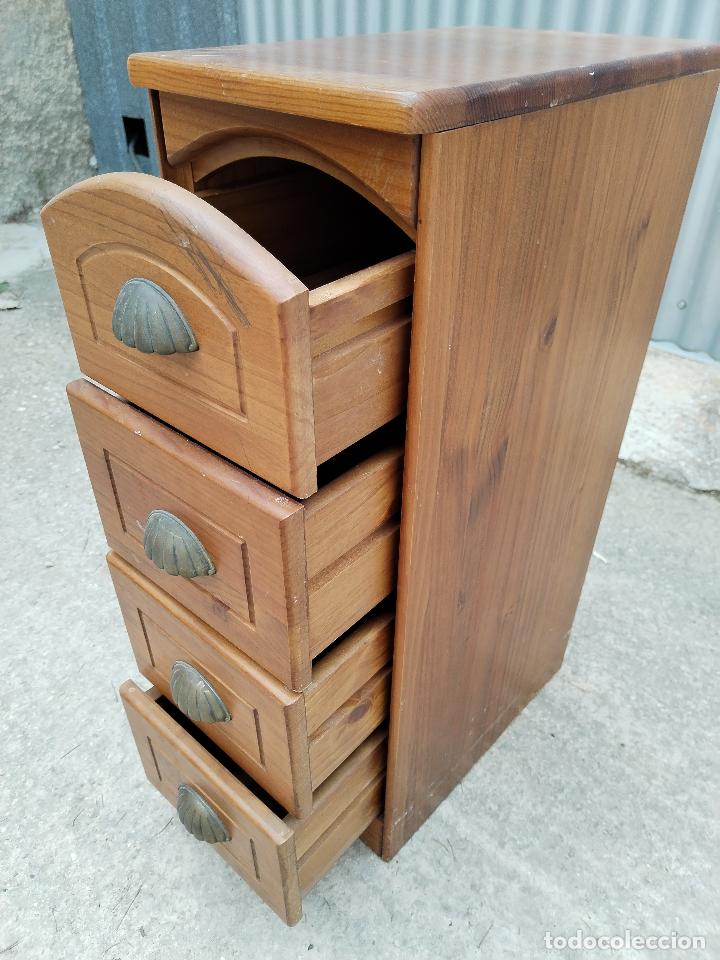 Antig&uuml;edades: cajonera rustica de 4 cajones - Foto 2