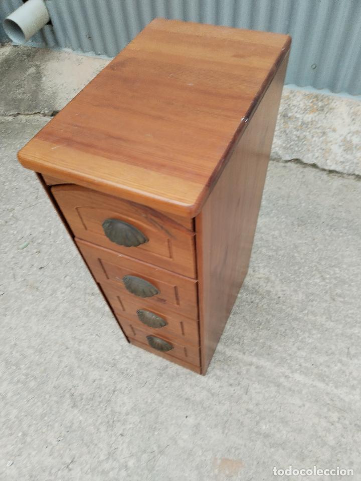 Antig&uuml;edades: cajonera rustica de 4 cajones - Foto 3
