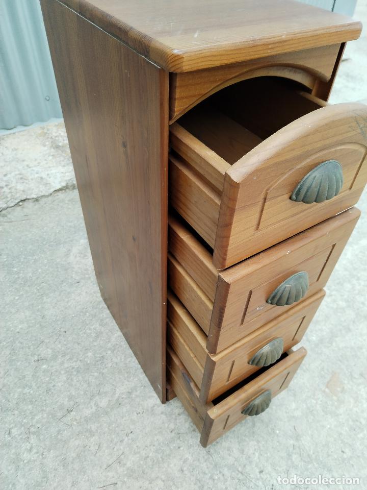 Antig&uuml;edades: cajonera rustica de 4 cajones - Foto 5
