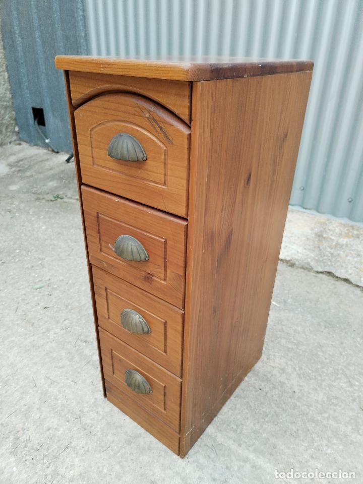 Antig&uuml;edades: cajonera rustica de 4 cajones - Foto 7