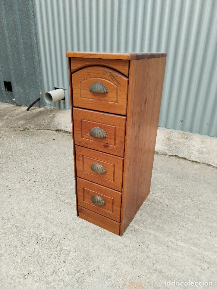 Antig&uuml;edades: cajonera rustica de 4 cajones - Foto 8