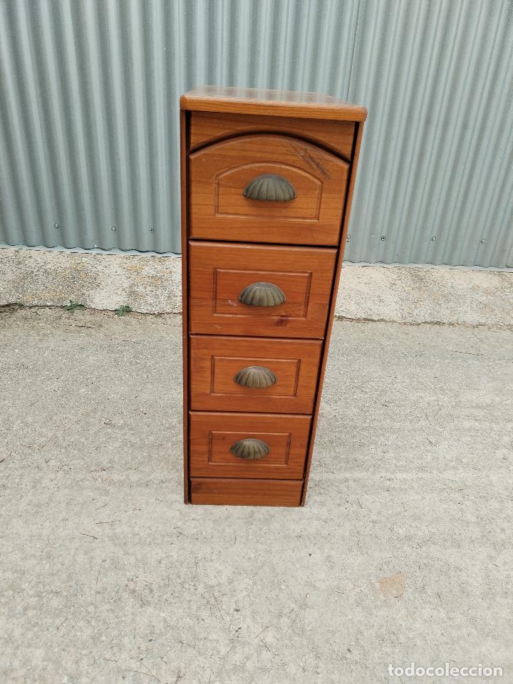 Antig&uuml;edades: cajonera rustica de 4 cajones - Foto 9