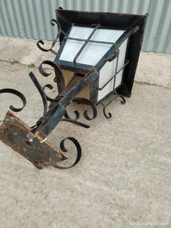 Antig&uuml;edades: farol grande de forja - Foto 8