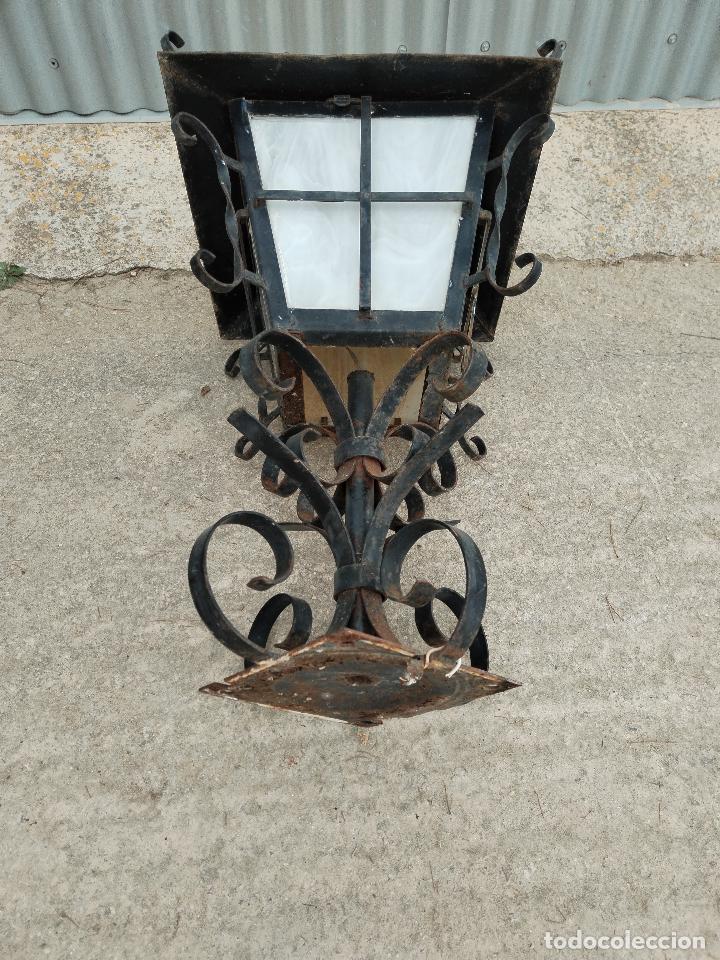 Antig&uuml;edades: farol grande de forja - Foto 10