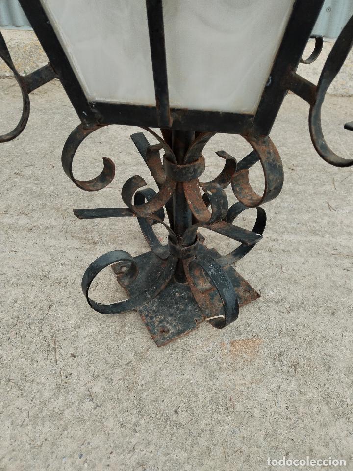 Antig&uuml;edades: farol grande de forja - Foto 11