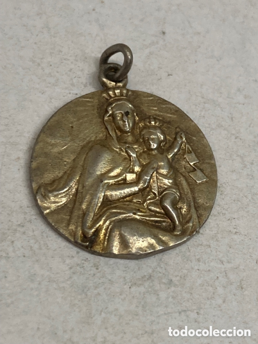 Antig&uuml;edades: Medalla de plata religiosa C69 - Foto 1