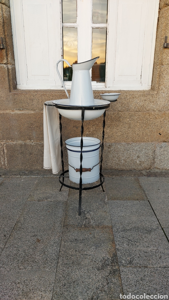Antig&uuml;edades: Lavabo antiguo circa 1940 - Foto 4