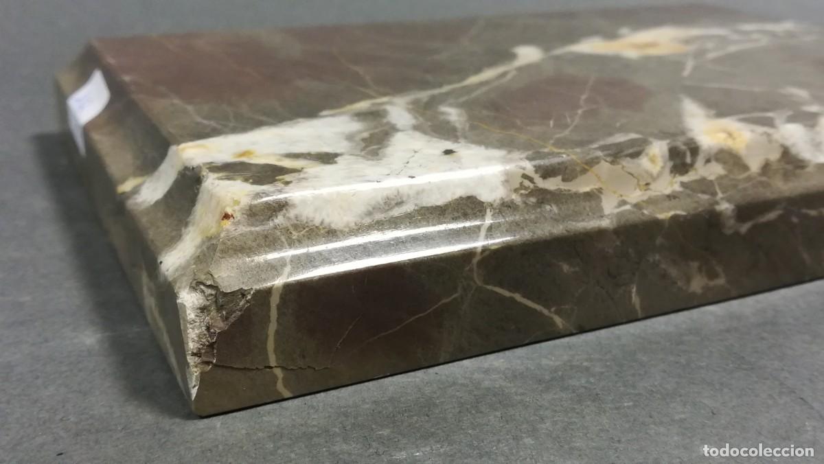 Antig&uuml;edades: BASE DE MARMOL GRIS RECTANGULAR - Foto 5