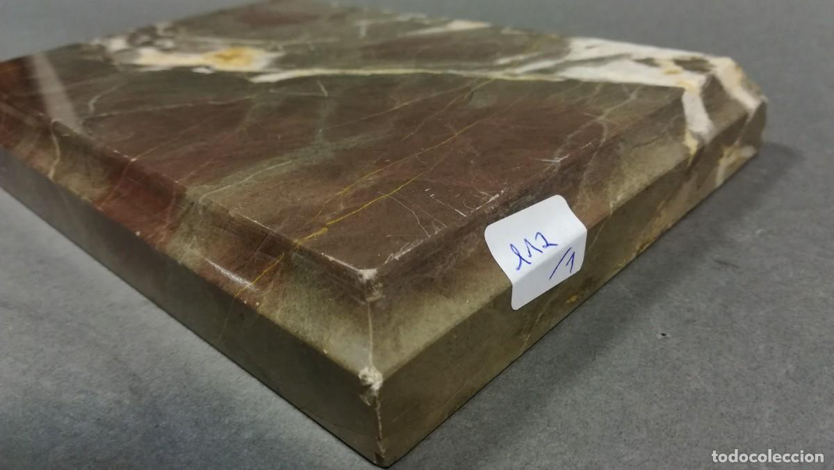 Antig&uuml;edades: BASE DE MARMOL GRIS RECTANGULAR - Foto 6