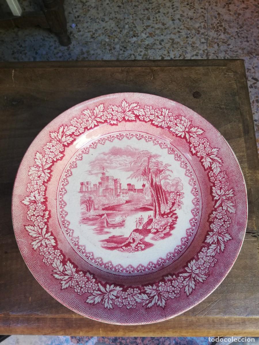 Antig&uuml;edades: PLATO DE LOZA DE SARGADELOS S. XIX - Foto 5