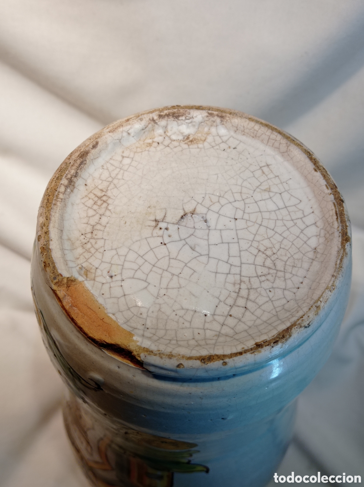 Antig&uuml;edades: ALBARELO CON ESCUDO HER&Aacute;LDICO 24,5 CM - Foto 13