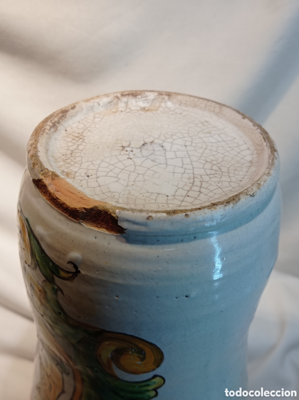 Antig&uuml;edades: ALBARELO CON ESCUDO HER&Aacute;LDICO 24,5 CM - Foto 14