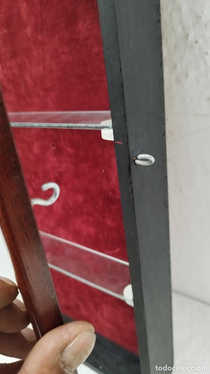 Antig&uuml;edades: Antigua Vitrina de Pared Tipo Expositora - Foto 5