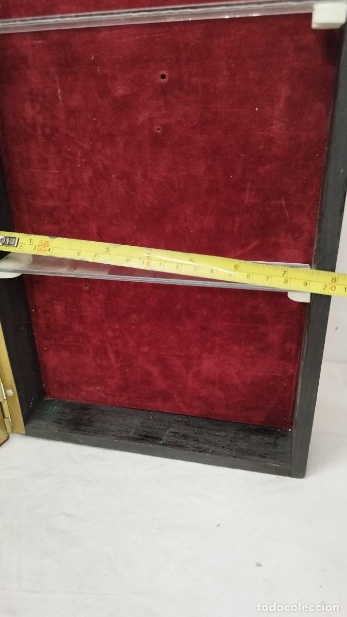 Antig&uuml;edades: Antigua Vitrina de Pared Tipo Expositora - Foto 9