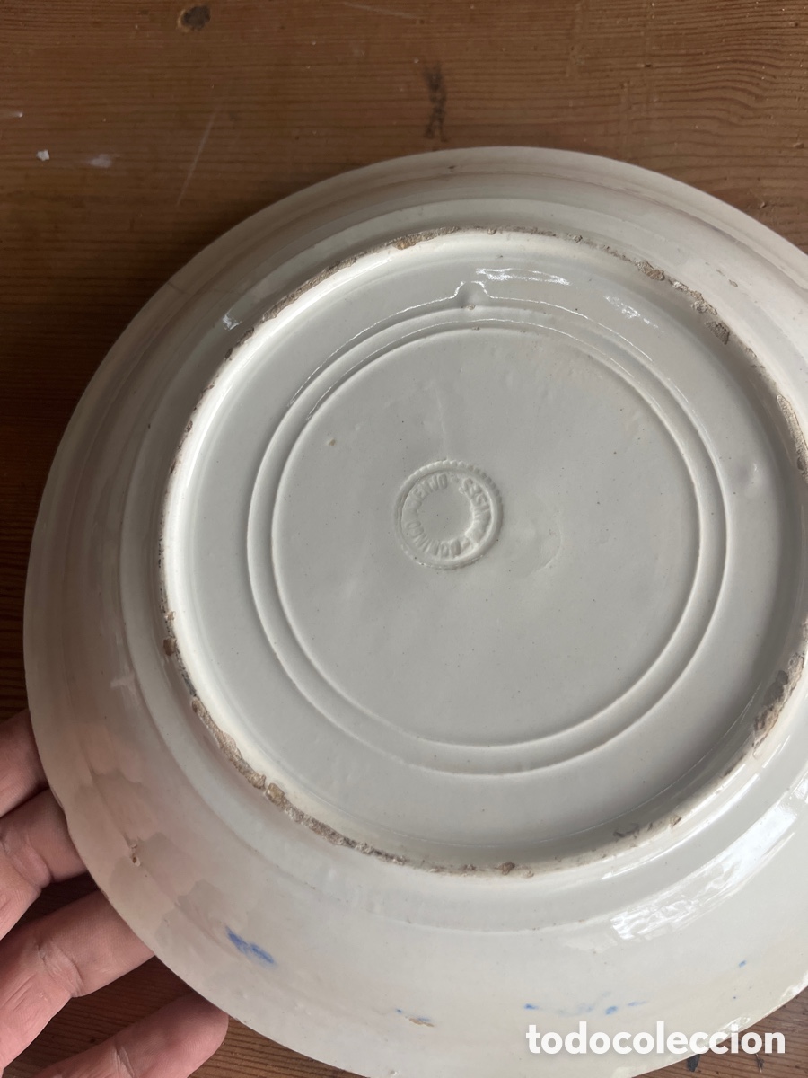 Antig&uuml;edades: Plato de Manises domingo ajenjo - Foto 2