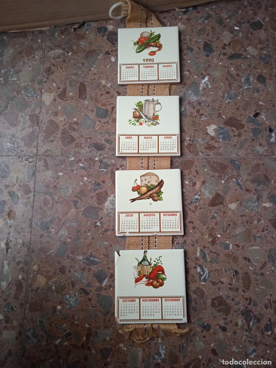 Antig&uuml;edades: Calendario en azulejos antiguo - Foto 1