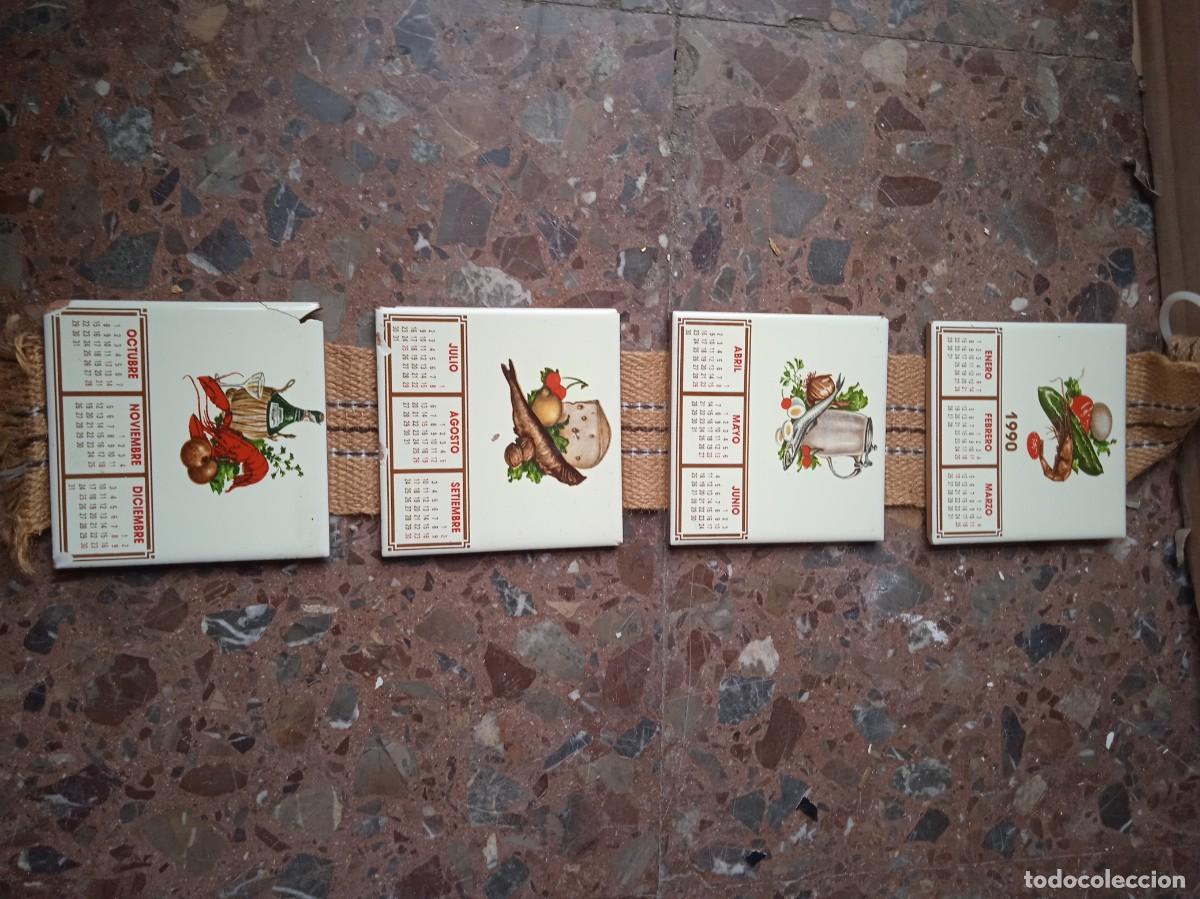 Antig&uuml;edades: Calendario en azulejos antiguo - Foto 3