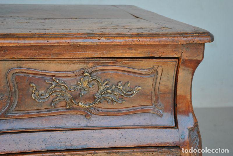 Antig&uuml;edades: Commode tombeau en noyer &eacute;poque XVIII&egrave;me - Foto 5