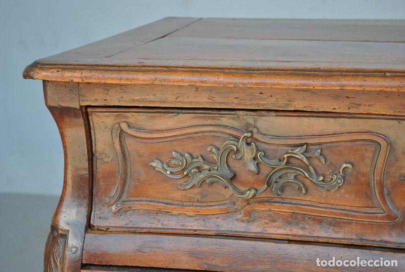 Antig&uuml;edades: Commode tombeau en noyer &eacute;poque XVIII&egrave;me - Foto 6