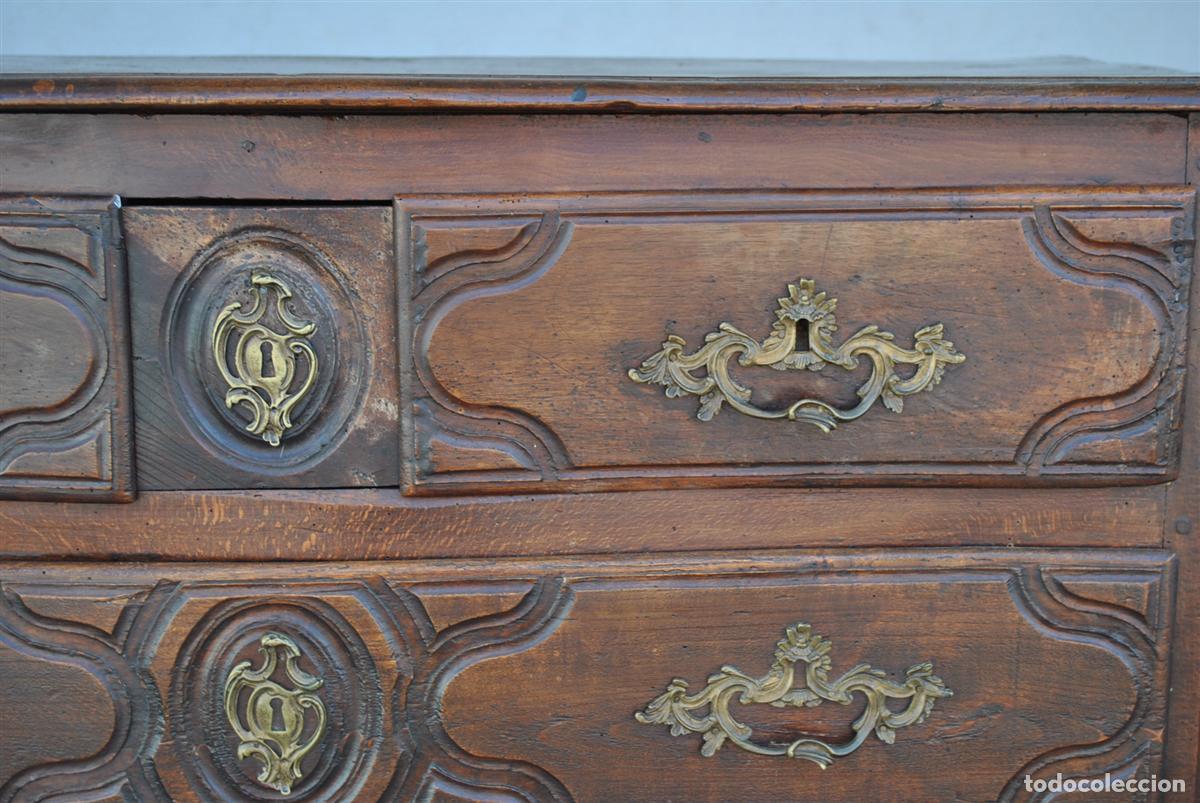 Antig&uuml;edades: Commode galb&eacute;e en h&ecirc;tre &eacute;poque XVIII&egrave;me - Foto 2