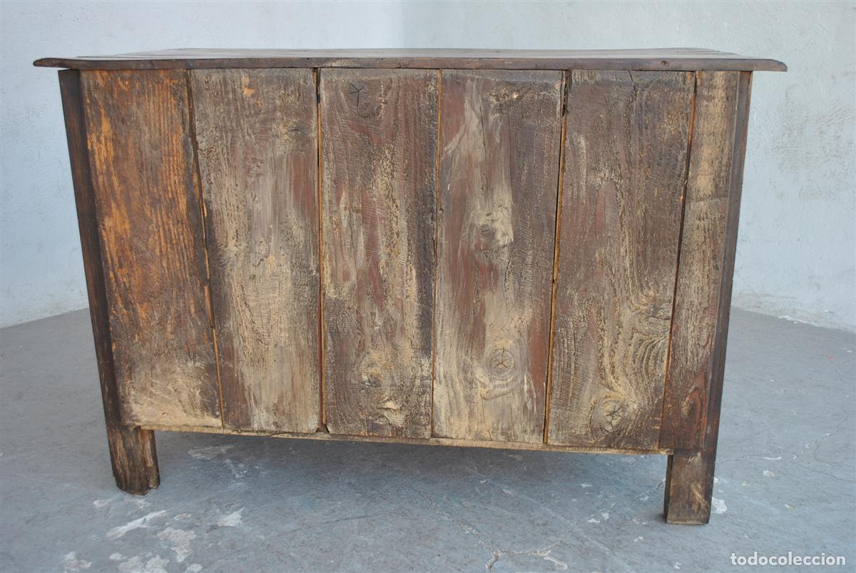 Antig&uuml;edades: Commode galb&eacute;e en h&ecirc;tre &eacute;poque XVIII&egrave;me - Foto 7