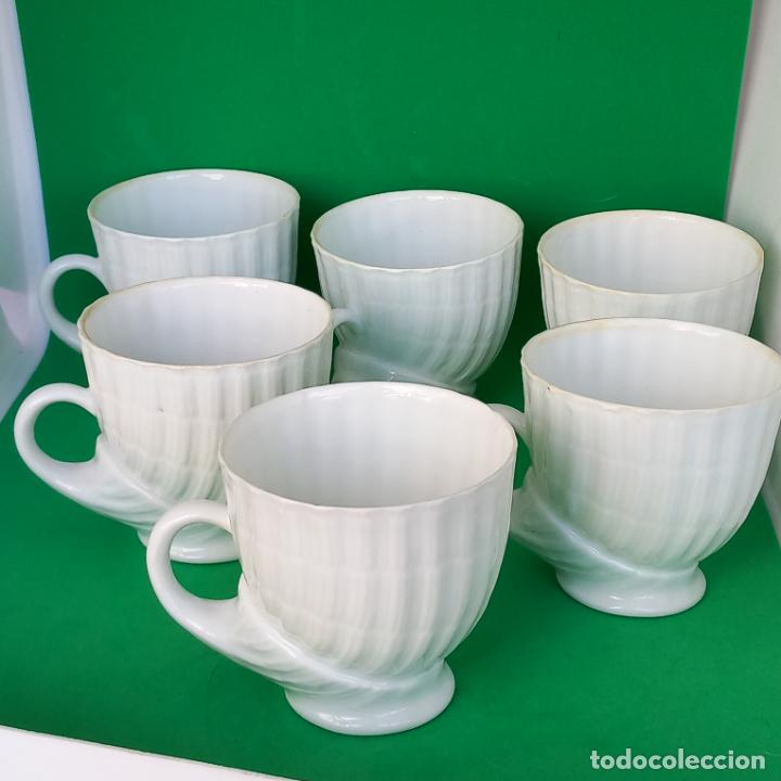 juego de café. tazas y copas, en cristal marca - Compra venta en  todocoleccion