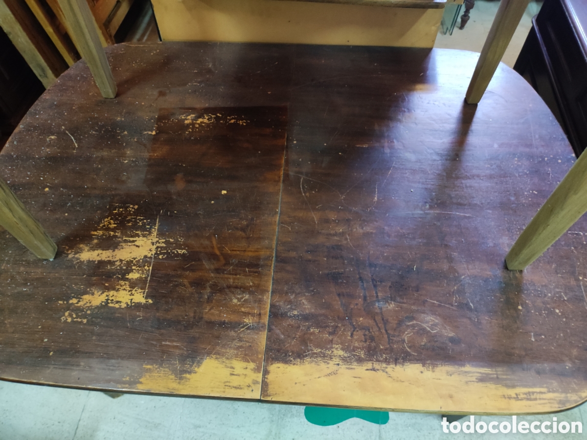 Antig&uuml;edades: Mesa para restaurar - Foto 2