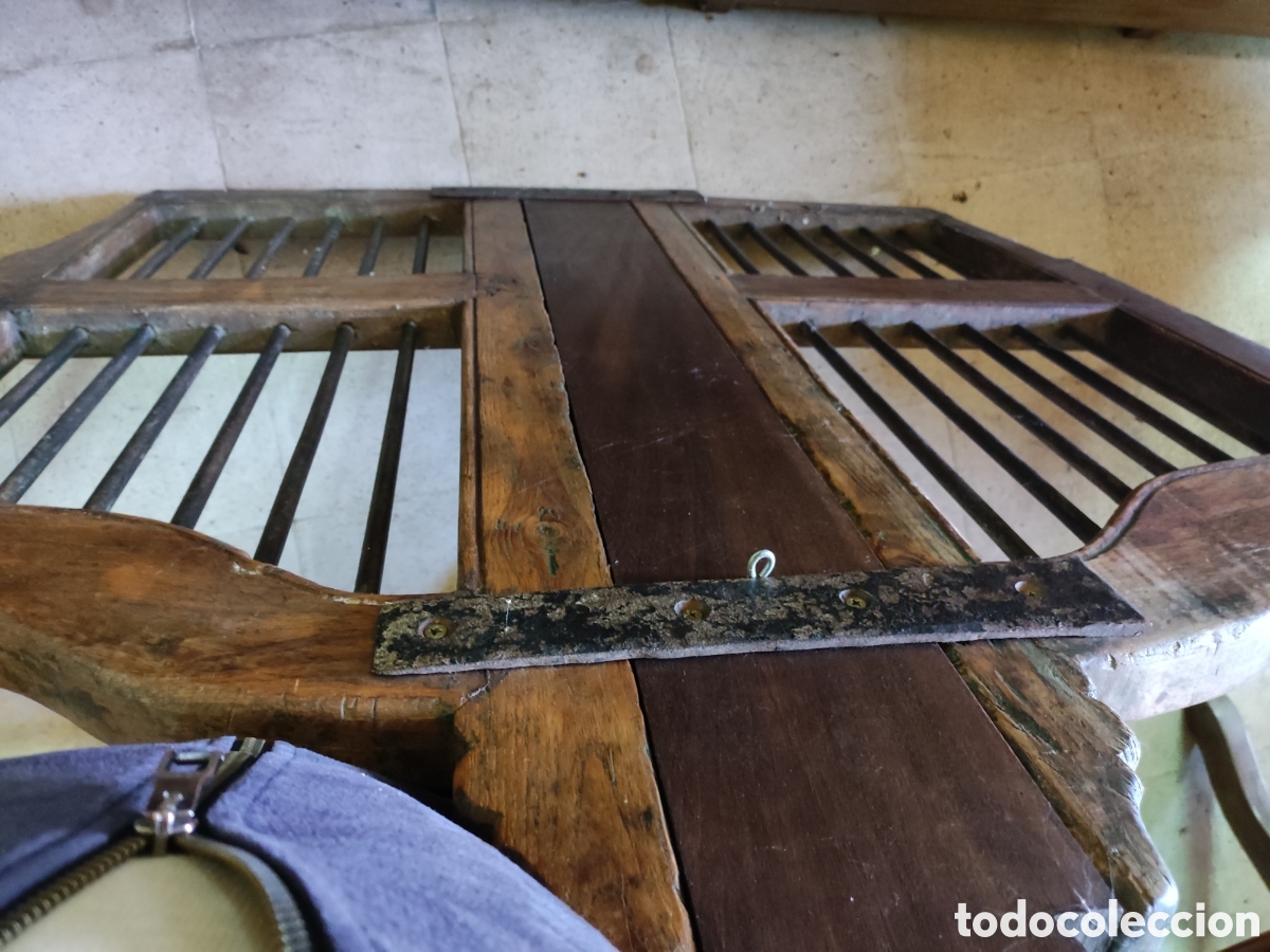 Antig&uuml;edades: Pareja puertas cabecero cama - Foto 4