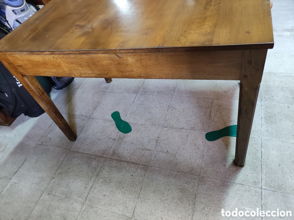 Antig&uuml;edades: Mesa con dos cajones laterales - Foto 2