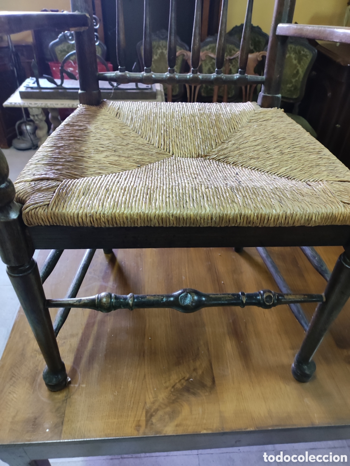 Antig&uuml;edades: Sill&oacute;n rustico - Foto 2