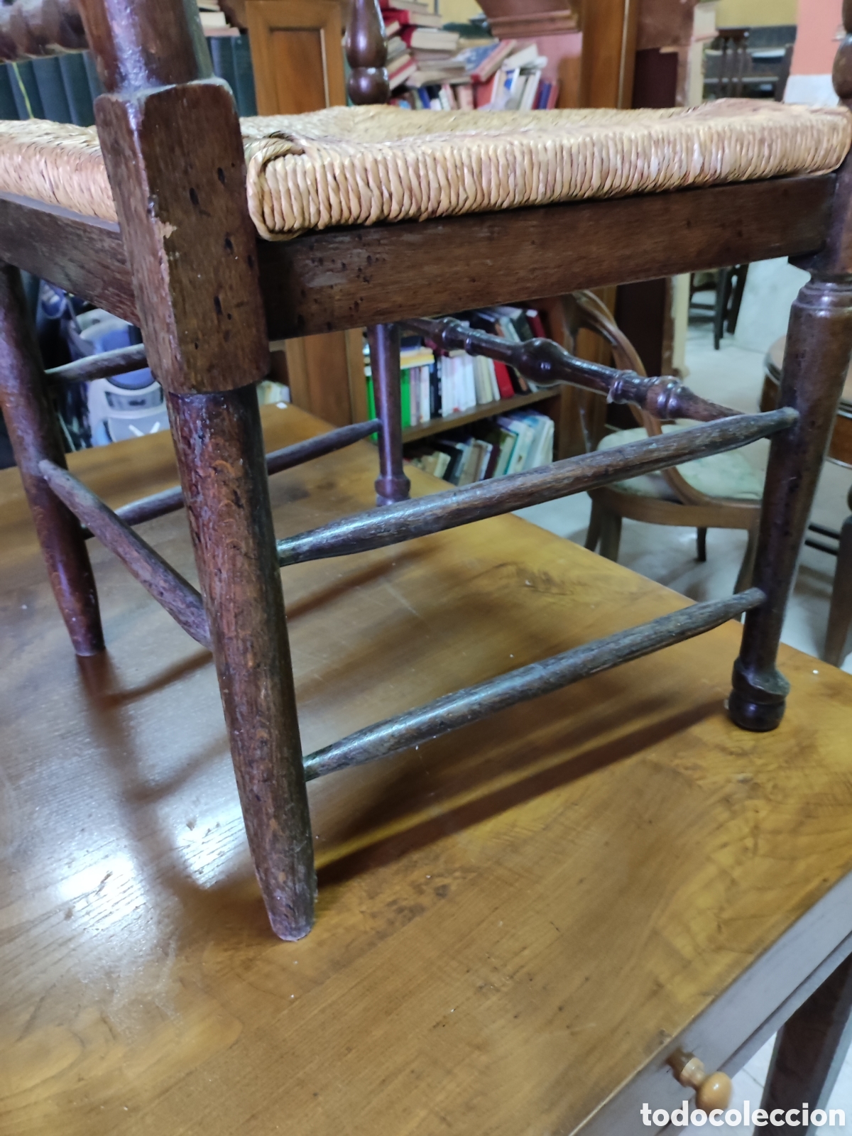 Antig&uuml;edades: Sill&oacute;n rustico - Foto 5