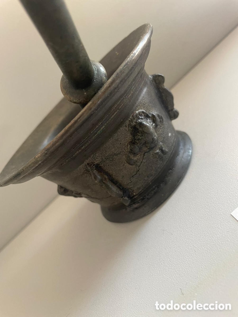 Antig&uuml;edades: almirez siglo XIX - Foto 2