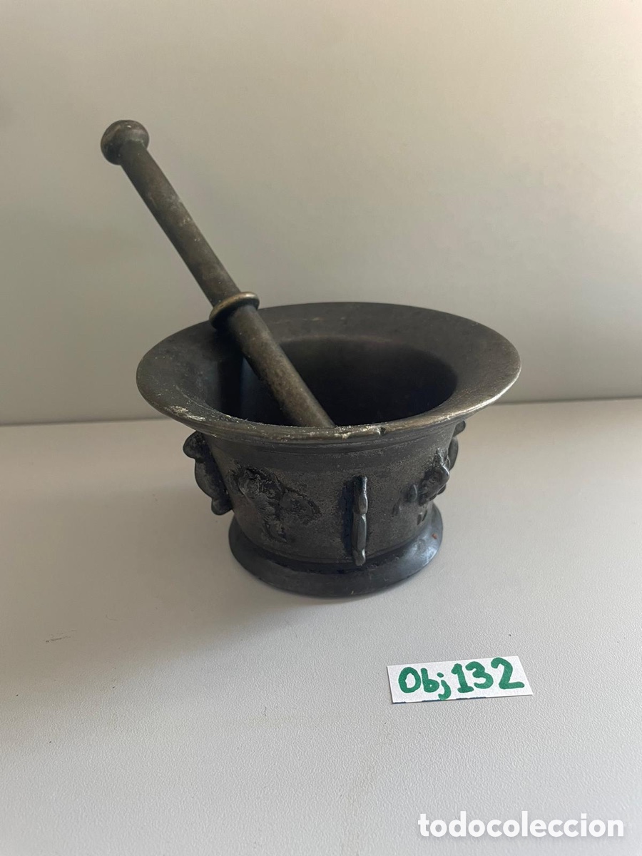 Antig&uuml;edades: almirez siglo XIX - Foto 1