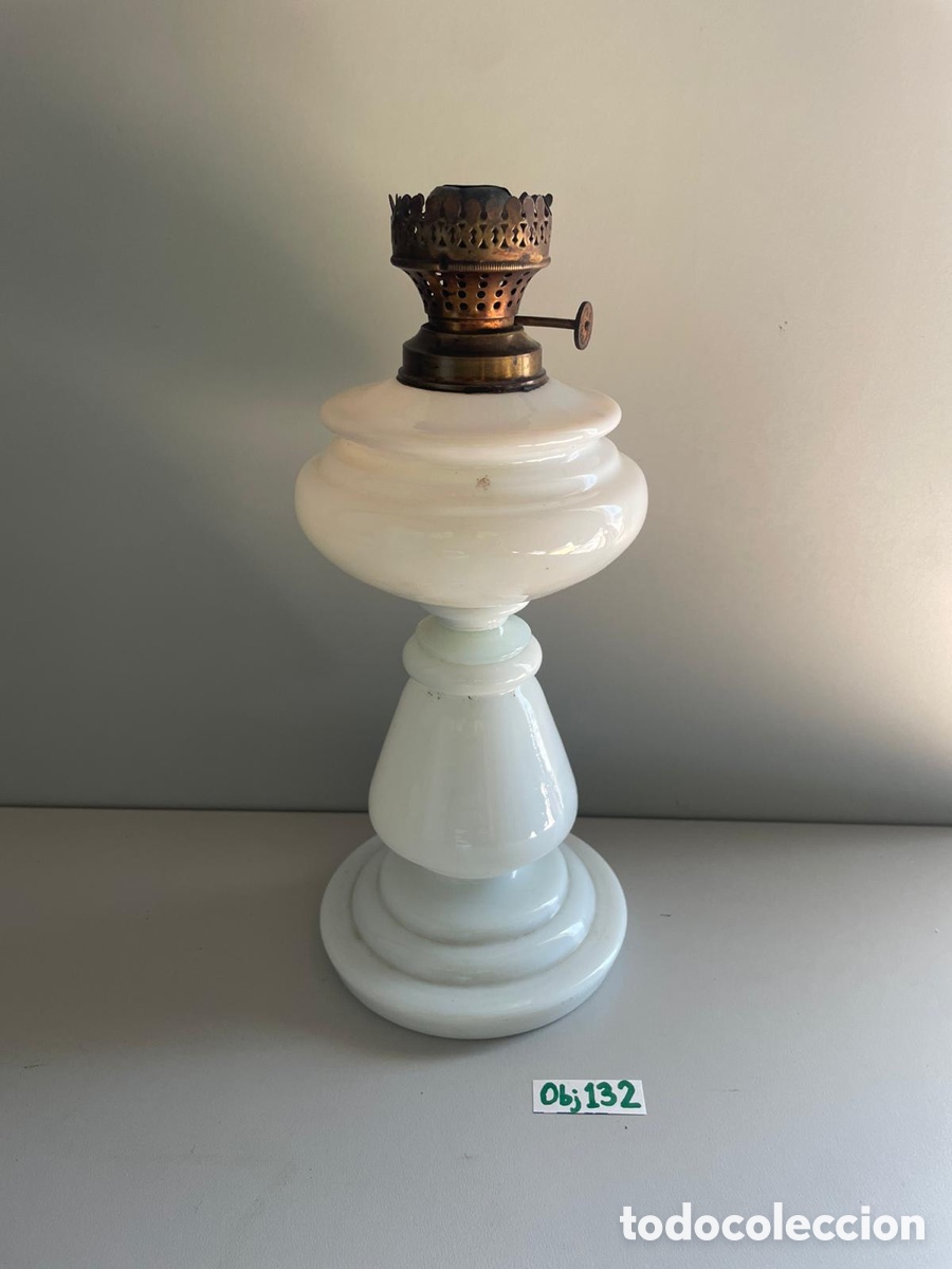Antig&uuml;edades: L&aacute;mpara de aceite - Foto 1