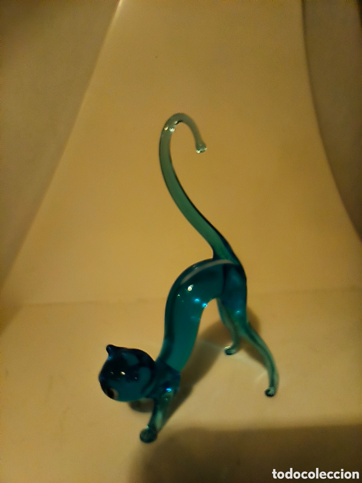 Antig&uuml;edades: Cristal de Murano. Gato - Foto 7